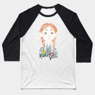 Anne is a kindred spirit - provides scope for the imagination - black Baseball T-Shirt